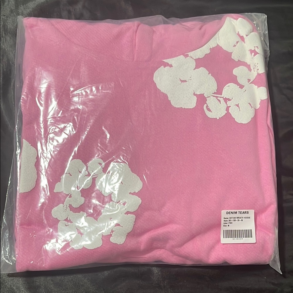 Denim Tears Pink Floral Sweatshirt